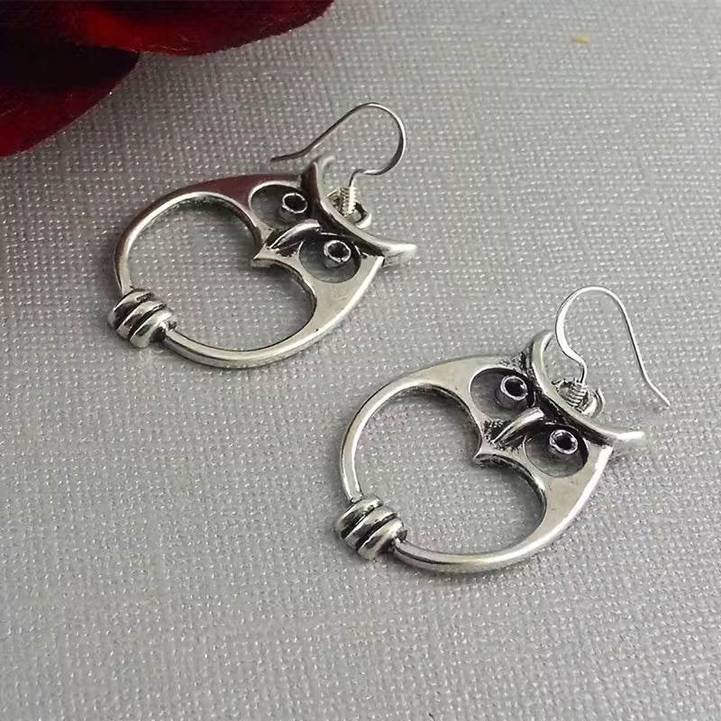 Boucles d'oreilles Nocturne Owl Grace