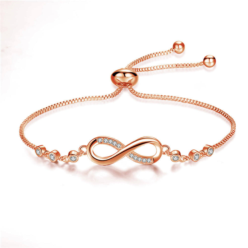Bracelet Infini en Argent Élégant