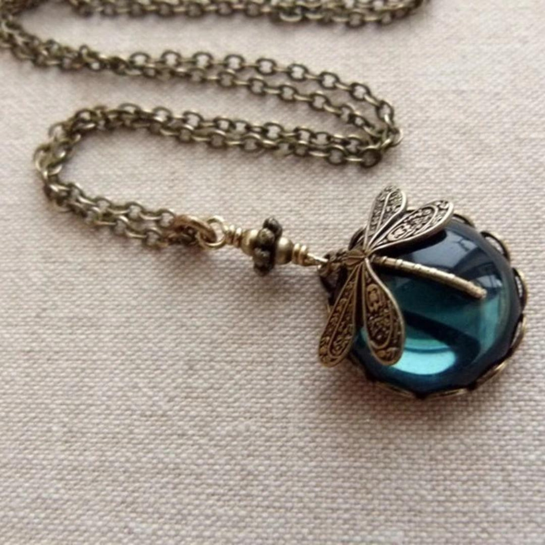 Collier Vintage Libellule
