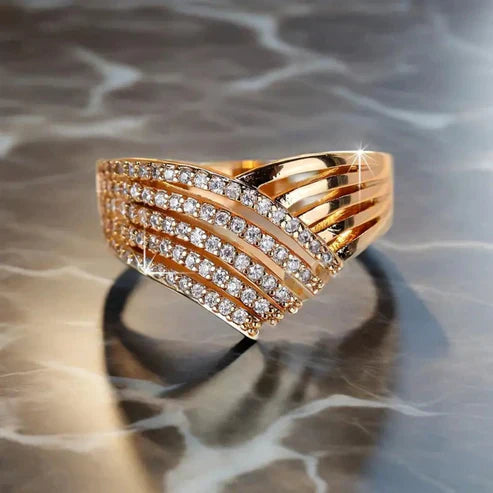 Bague en Or Pointue Sparky