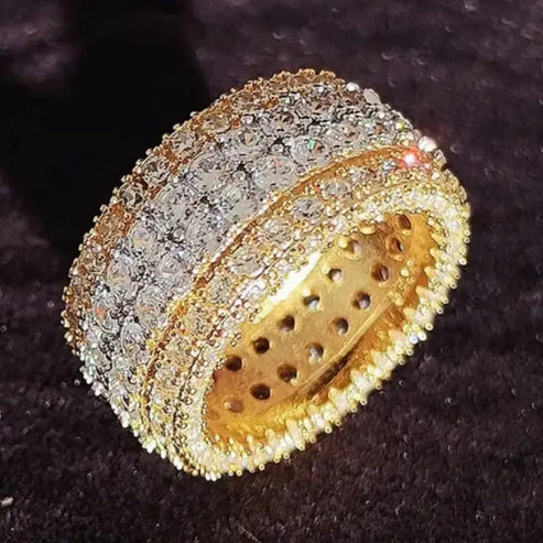 Bague en Or Zirconia