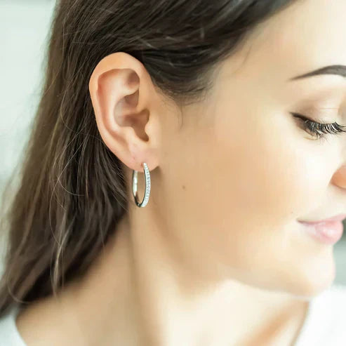 Boucles d'oreilles Sorel Pave