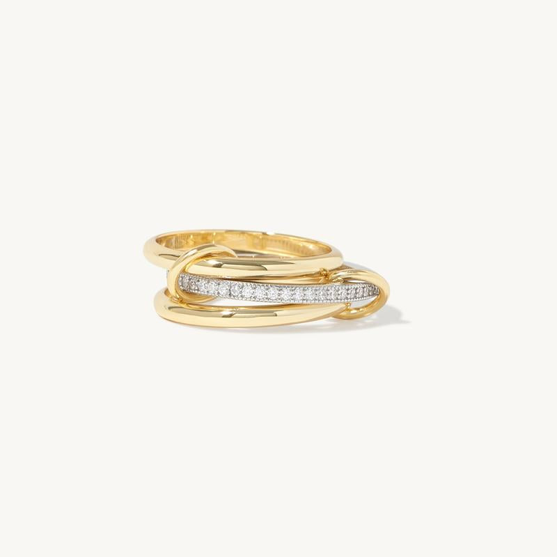 Bague Spinner Sérénité Dorée