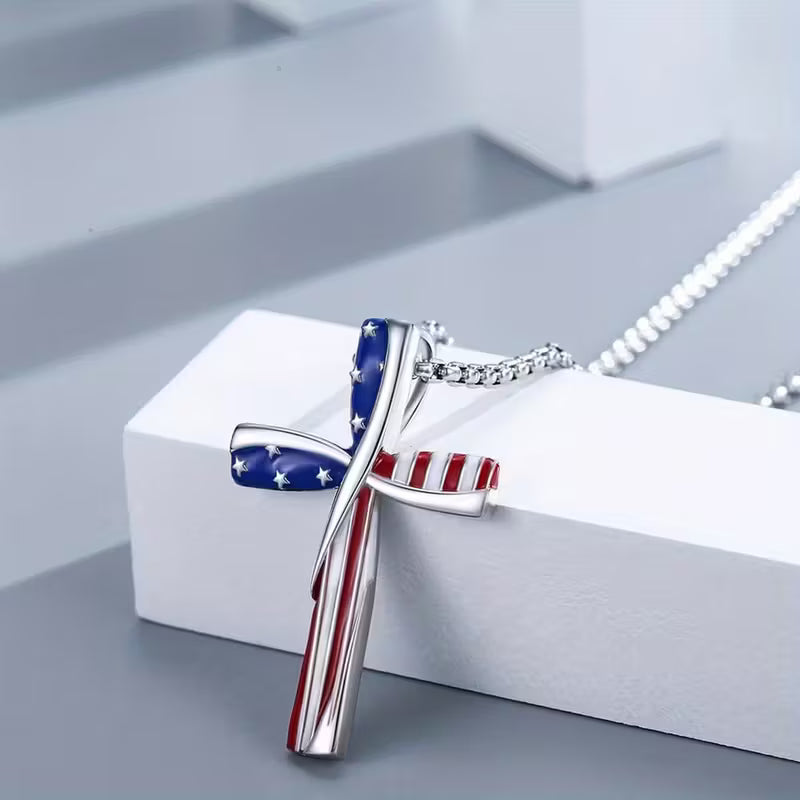 Pendentif Croix de Liberté Éternelle