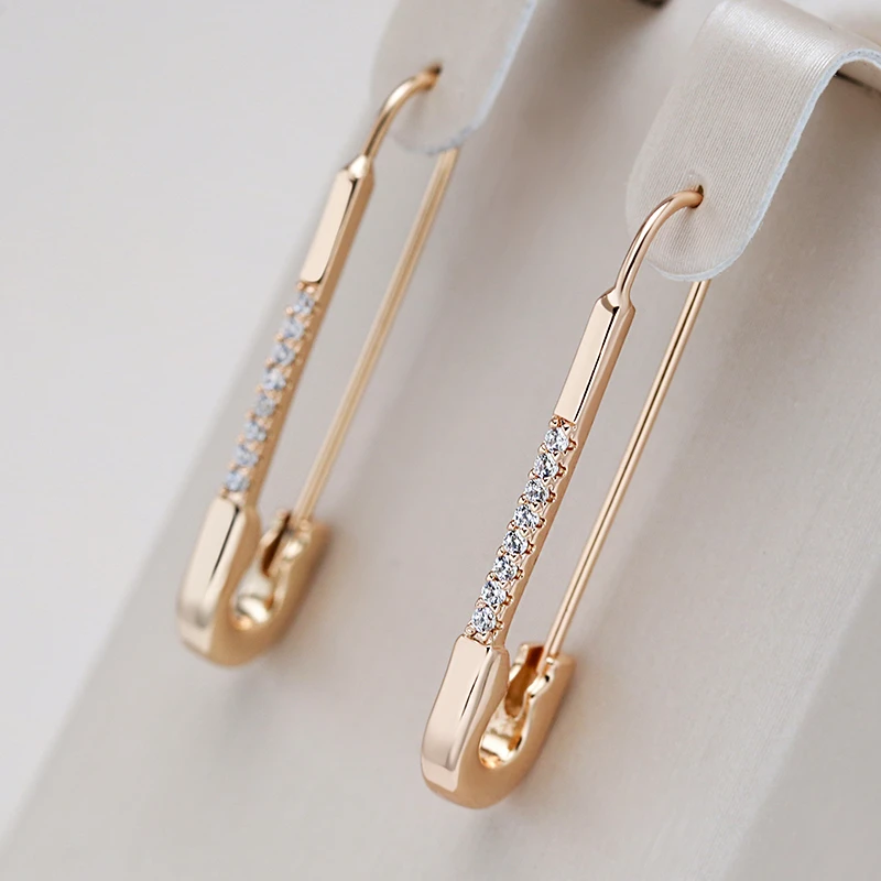 Boucles d'Oreilles Clip Élégantes en Or