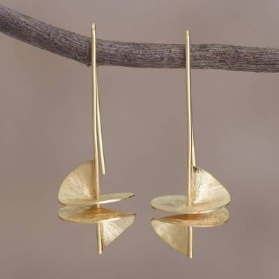 Boucles d'oreilles vintage en or