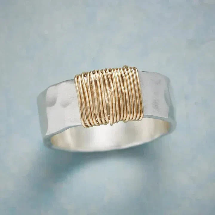 Bague Goldfaden Vintage en Argent
