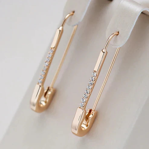 Boucles d'oreilles en or élégantes