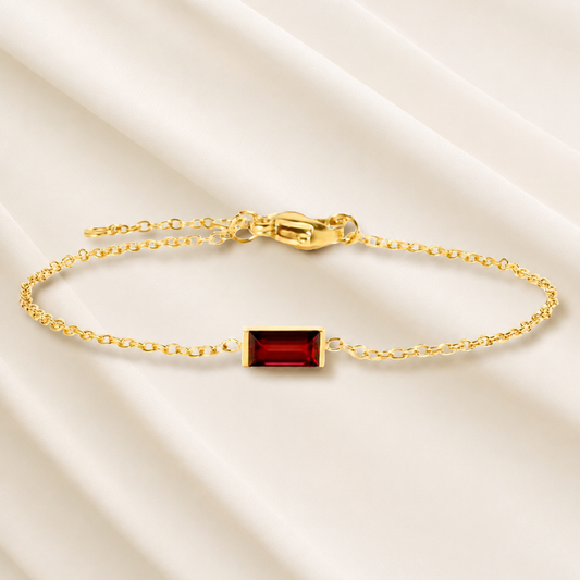 Bracelet de Pierre de Naissance Heartline