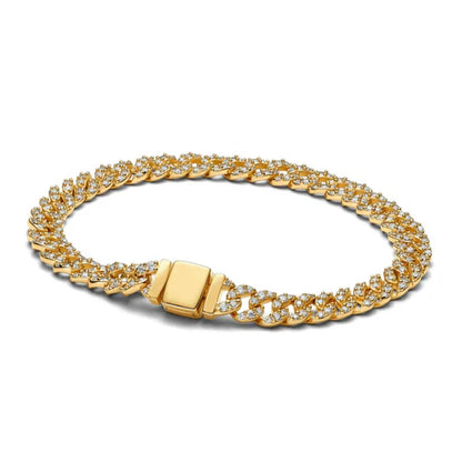 Bracelet Cubain Pave