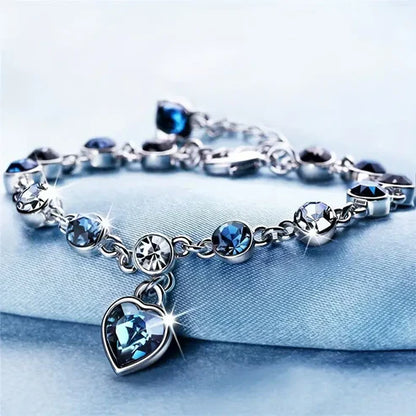 Bracelet Éclat Cœur Océan
