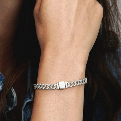 Bracelet Cubain Pave