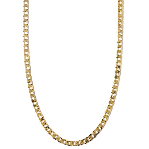 Collier en Chaîne à Maillons Plat