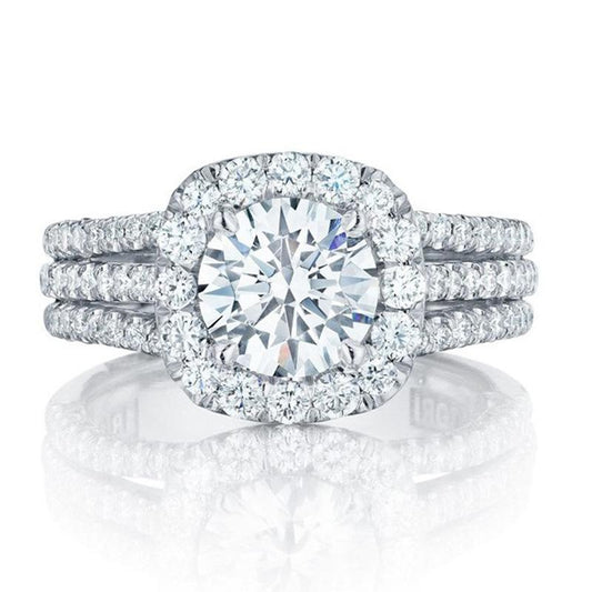 Bague Éternité Halo Celestia