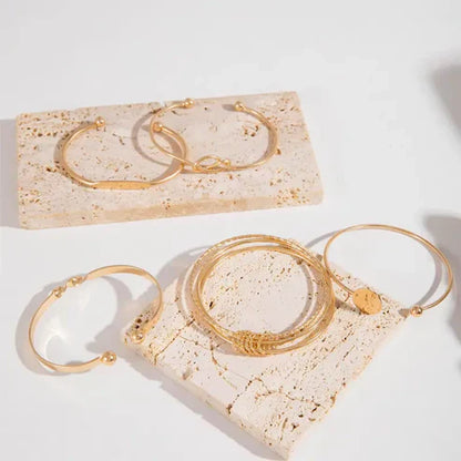 Ensemble de Bracelets Élégance Nouée