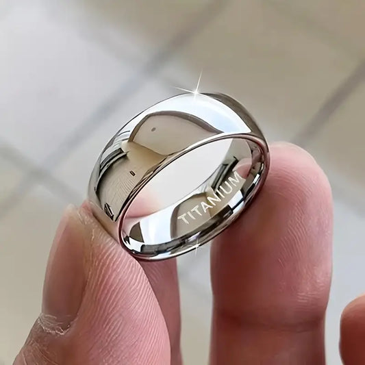 Bague en Acier Titane PANASH 6mm