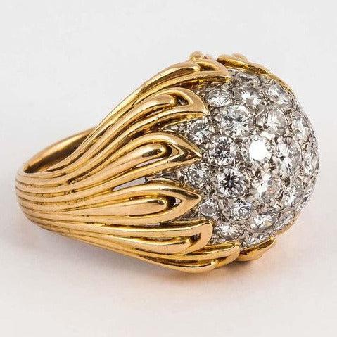 Bague Vintage Dorée