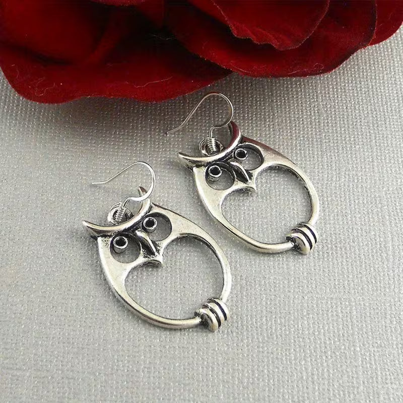 Boucles d'oreilles Nocturne Owl Grace