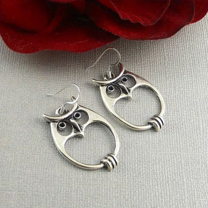 Boucles d'oreilles Nocturne Owl Grace