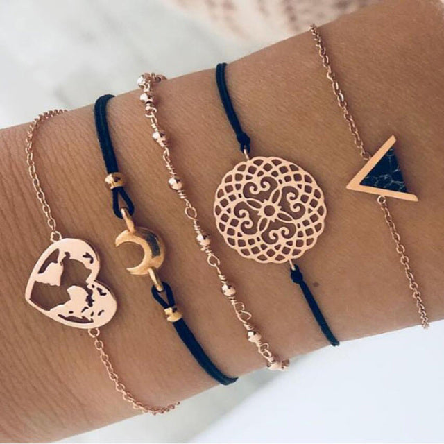 Ensemble de Bracelets Premium Intemporels