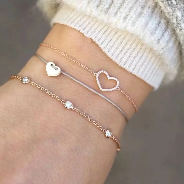 Ensemble de Bracelets Premium Intemporels