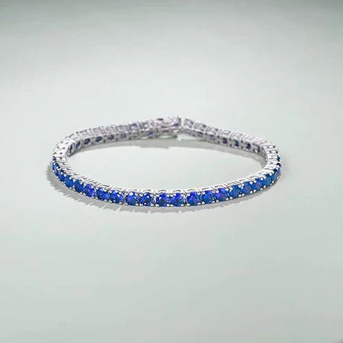 Bracelet Tennis Saphir