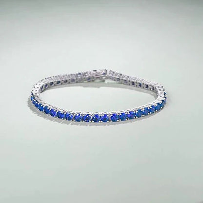 Bracelet Tennis Saphir
