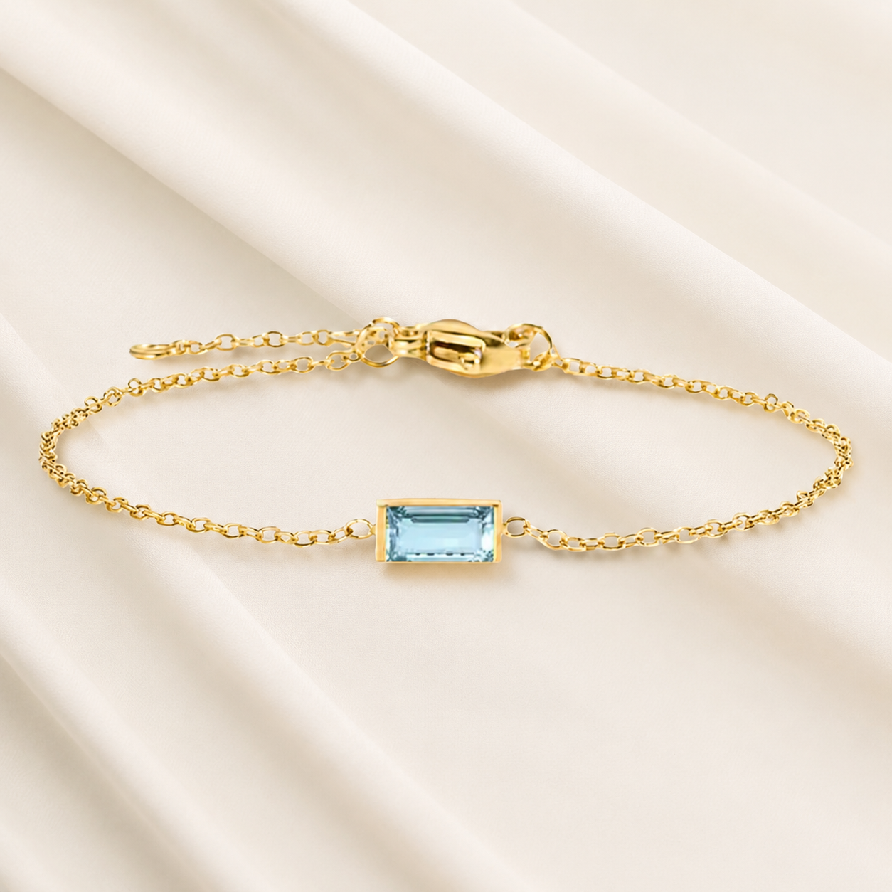 Bracelet de Pierre de Naissance Heartline