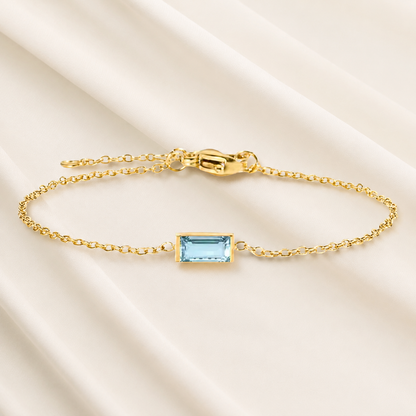 Bracelet de Pierre de Naissance Heartline