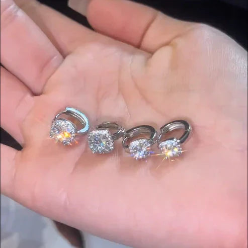 Boucles d'oreilles carrées Nadine