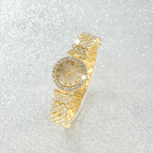 Montre et Bracelet en Or Luxe Radiance