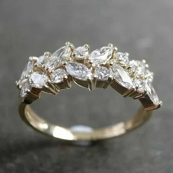 Bague Vintage Fleur en Argent