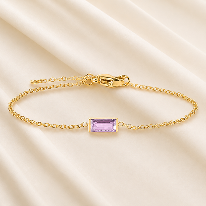 Bracelet de Pierre de Naissance Heartline