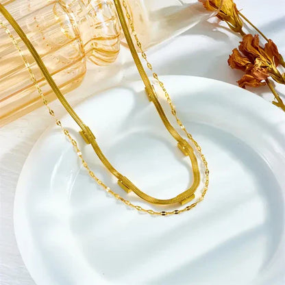 Collier Rétro Double Couche Sorella Gem