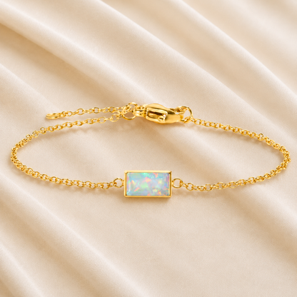 Bracelet de Pierre de Naissance Heartline