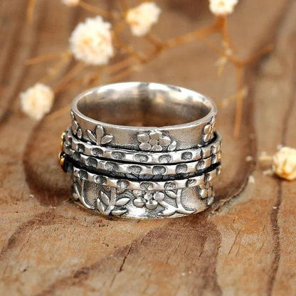Bague Petite Abeille Fleurie