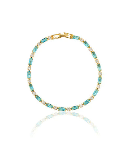 Bracelet en Pierre de Turquoise Naturelle