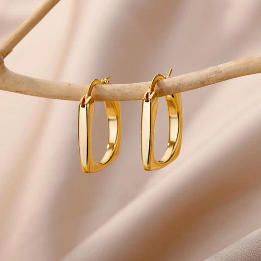 Boucles d'oreilles en or exquis
