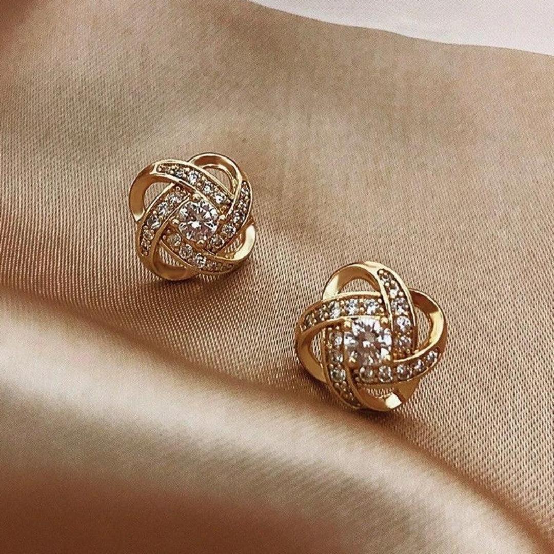 Boucles d'Oreilles Brillantes