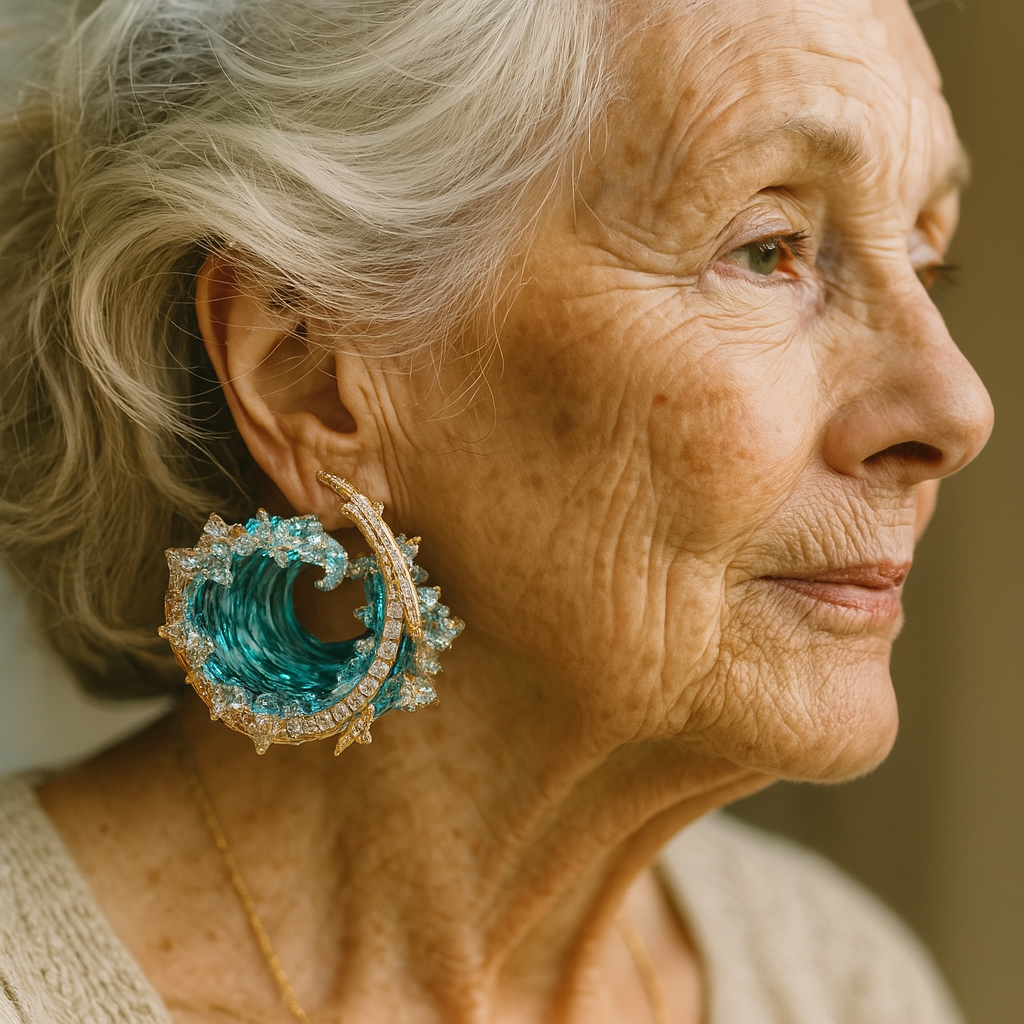 Boucles d'oreilles Serment de l'Océan