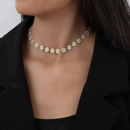 Collier Daisy en Or