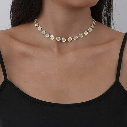 Collier Daisy en Or