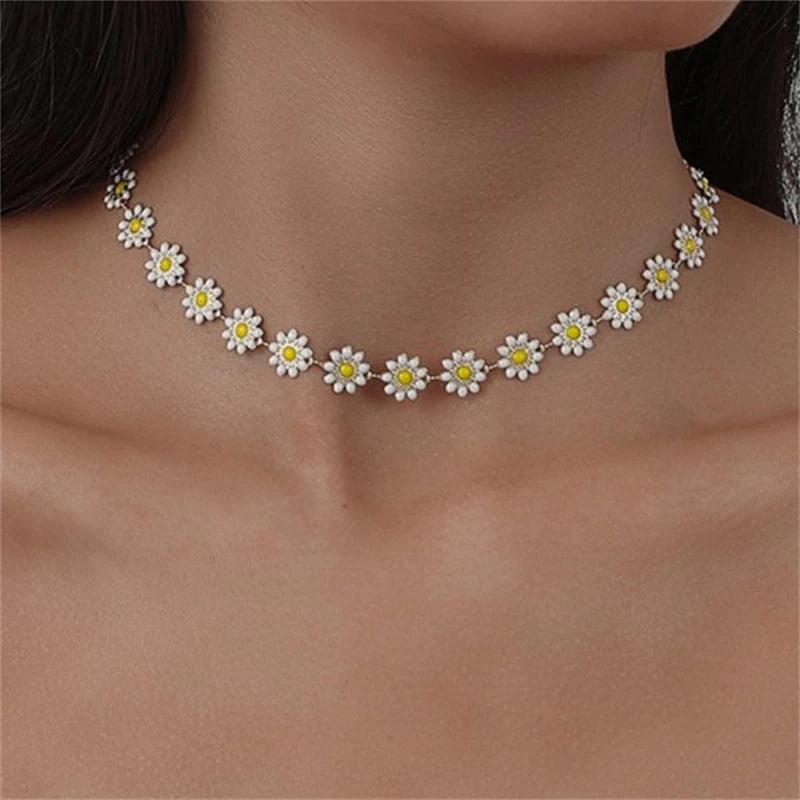 Collier Daisy en Or