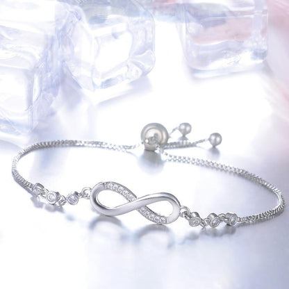 Bracelet Infini en Argent Élégant