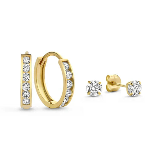 Boucles d'oreilles en pierre Dara Brillane