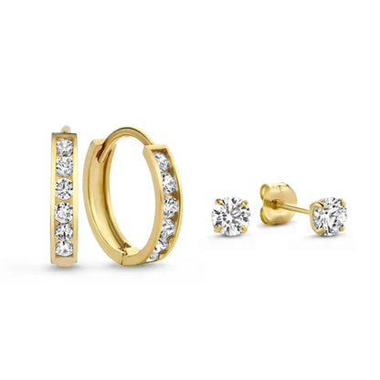 Boucles d'oreilles en pierre Dara Brillane