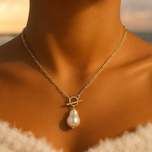 Artemia | Collier avec Pendentif en Perle
