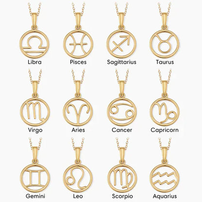 Collier signe du zodiaque