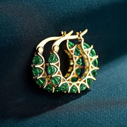 Boucles d'oreilles créoles Elena Marlowe