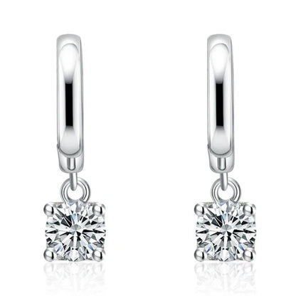 Boucles d'oreilles carrées Aurora